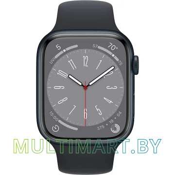 Смарт-часы Apple Watch Series 8 45 мм GPS Midnight M/L A2771 (MNUL3LL/A) картинка 2